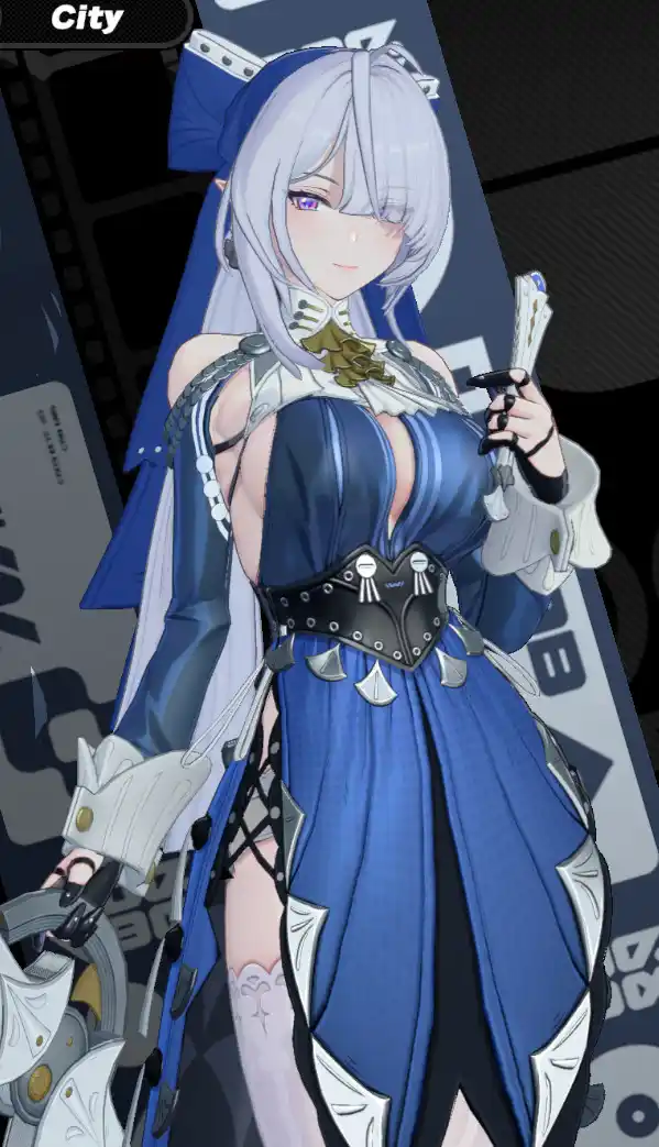 ヴェリナ Velina Orchid's Touch Blue Ribbon + No Bra mod