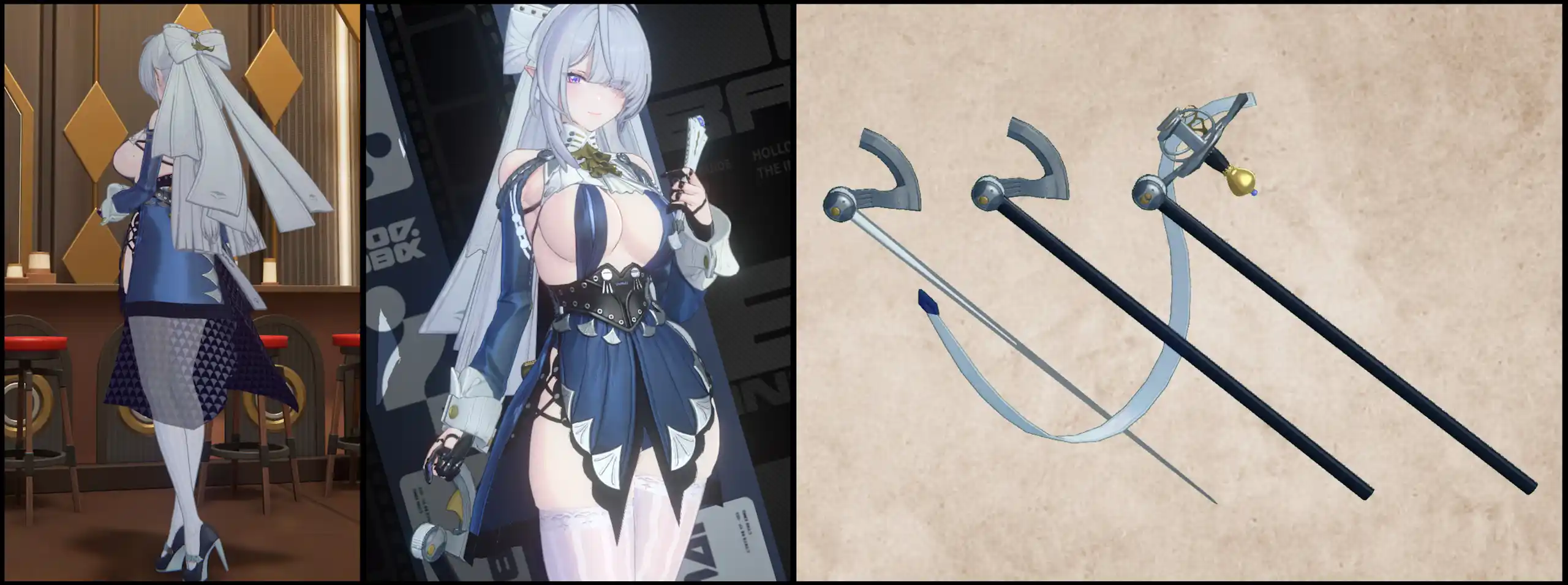 ヴェリナ Victorian Velina (Org/Thicc + Sword Cane/Hair) mod