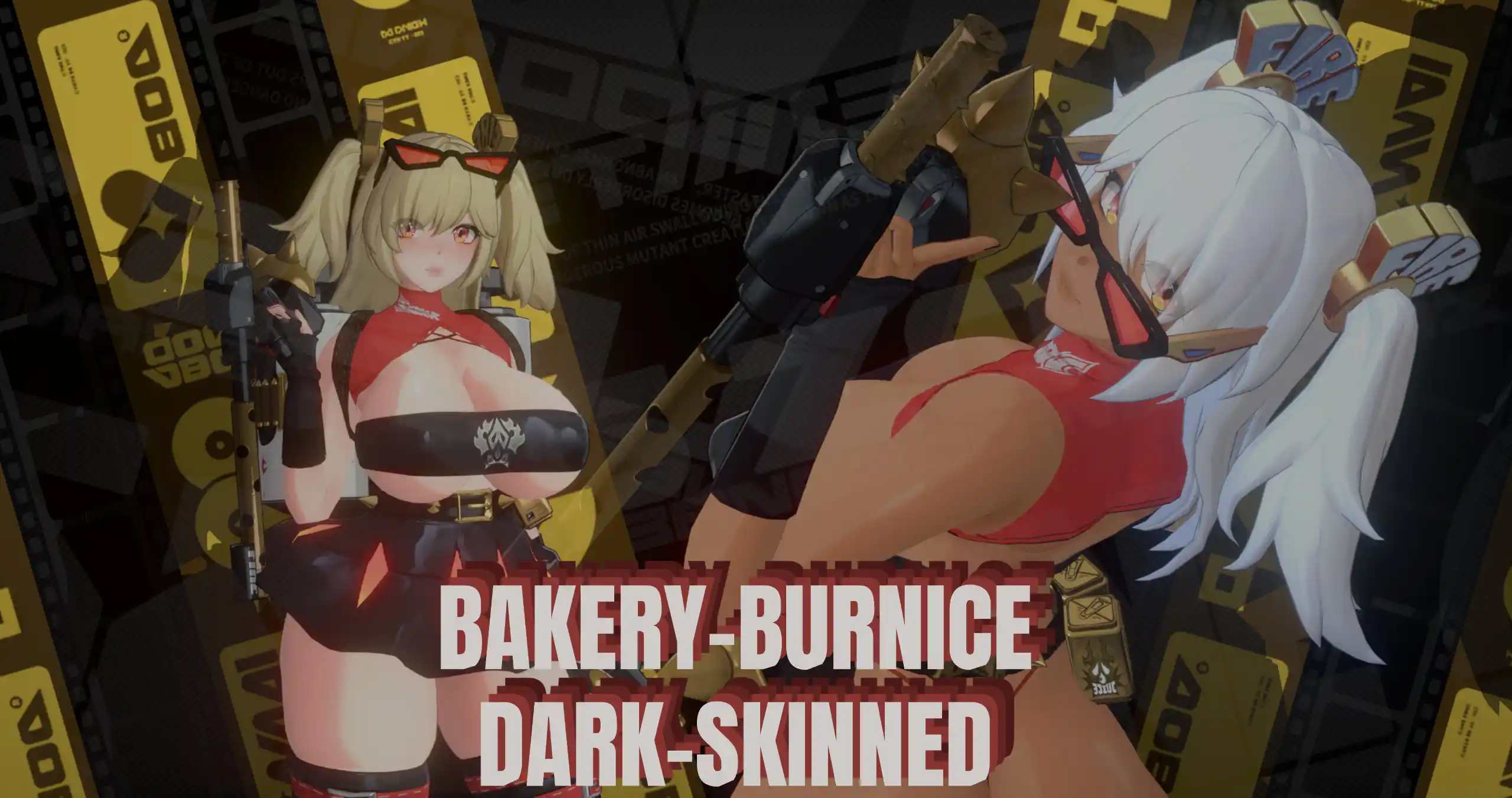 バーニス Bakery-Burnice Dark-Skinned mod