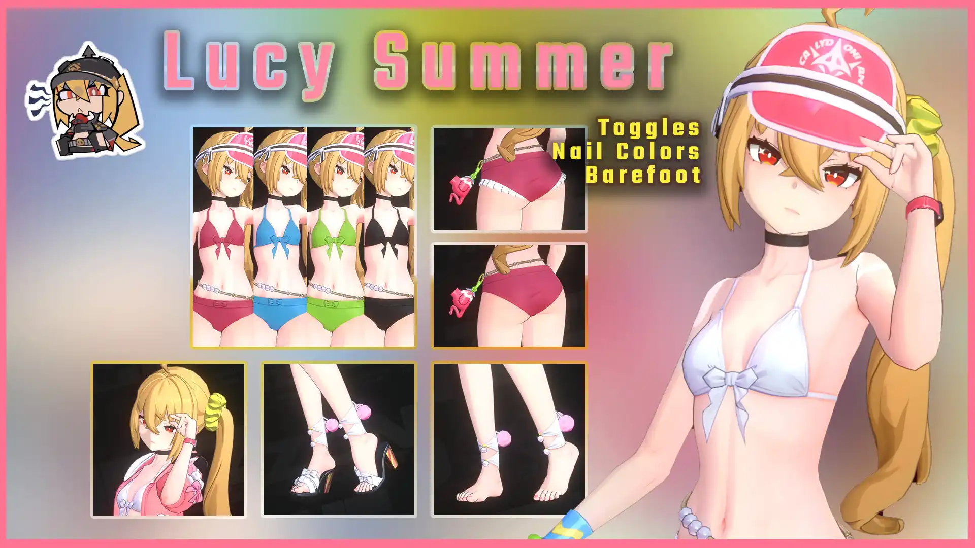 ルーシー Lucy Summer - Toggles mod