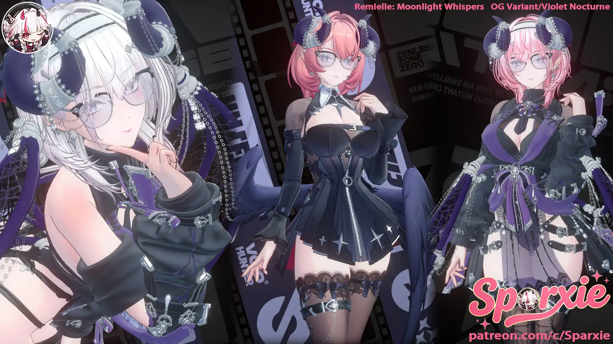 レミエール Remielle:Moonlight Whispers OG Variant/Violet Noc mod