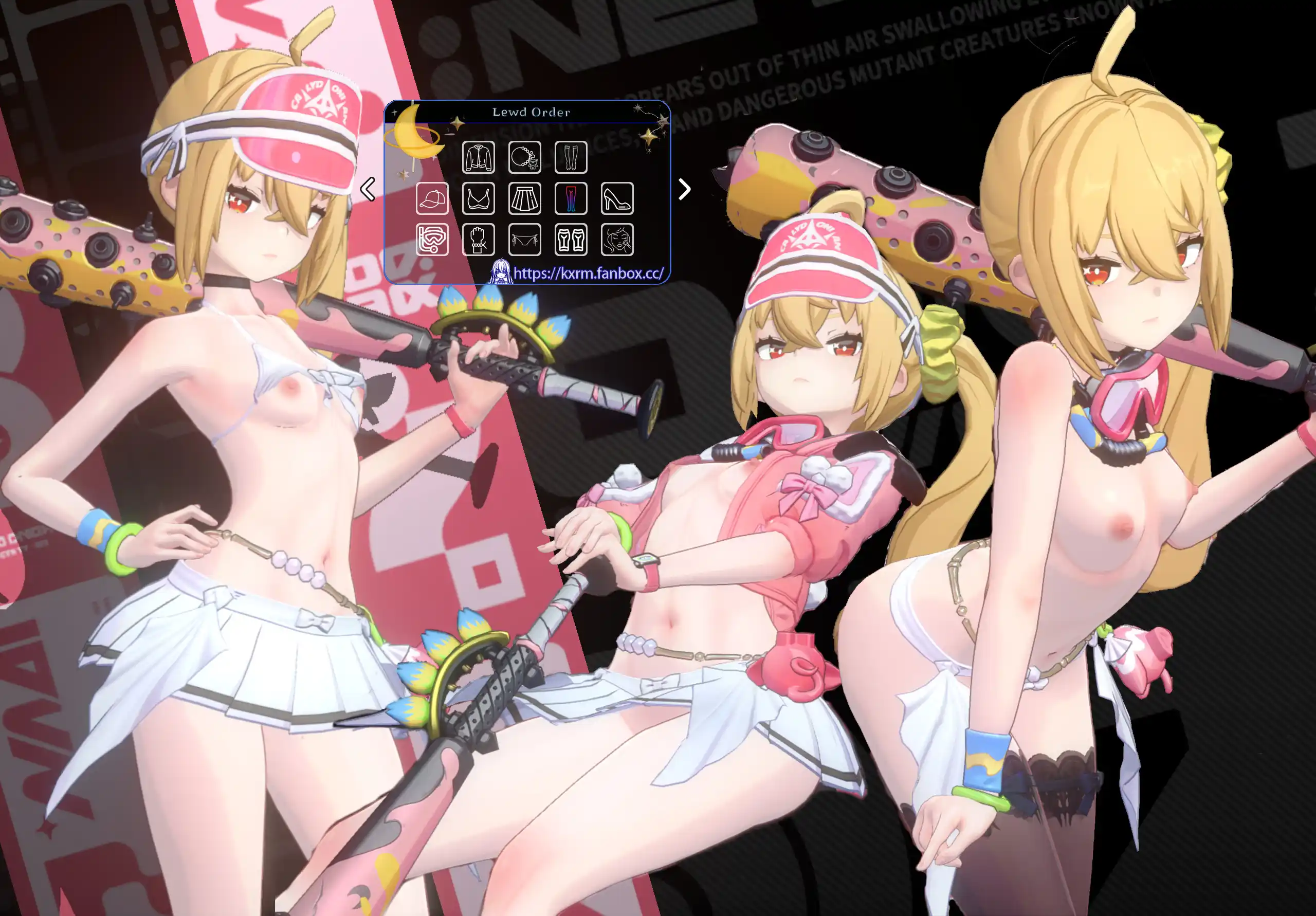 ルーシー Lucy:Princess on Holiday NSFW Lewd Order Switch mod