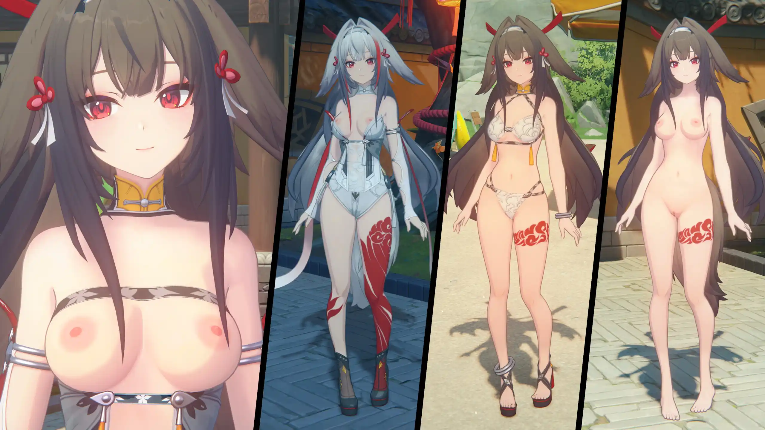 葉瞬光 Ye Shunguang Undressed: Customization & Nude Mod mod