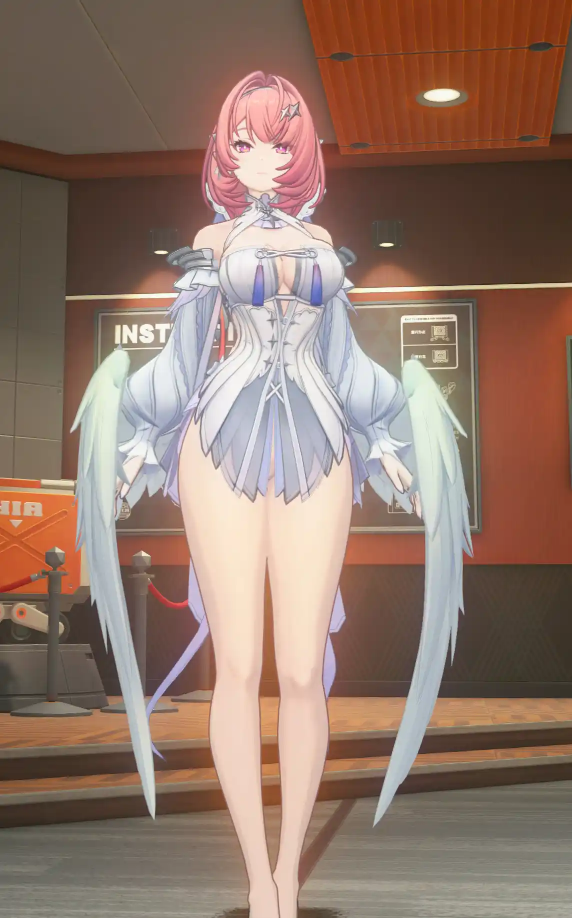 ゼンレスゾーンゼロ No safety shorts / no stockings mod