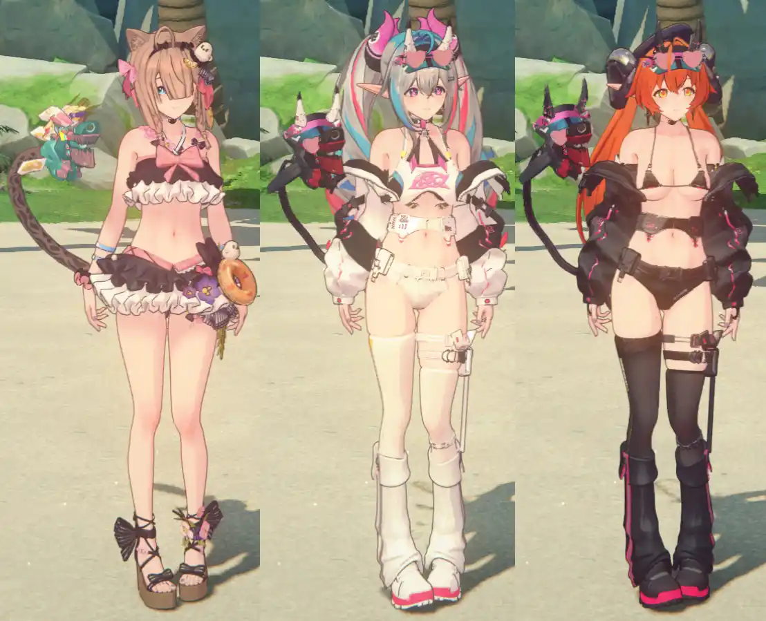 ゼンレスゾーンゼロ Orphie-Summer Glitch-NSFW mod