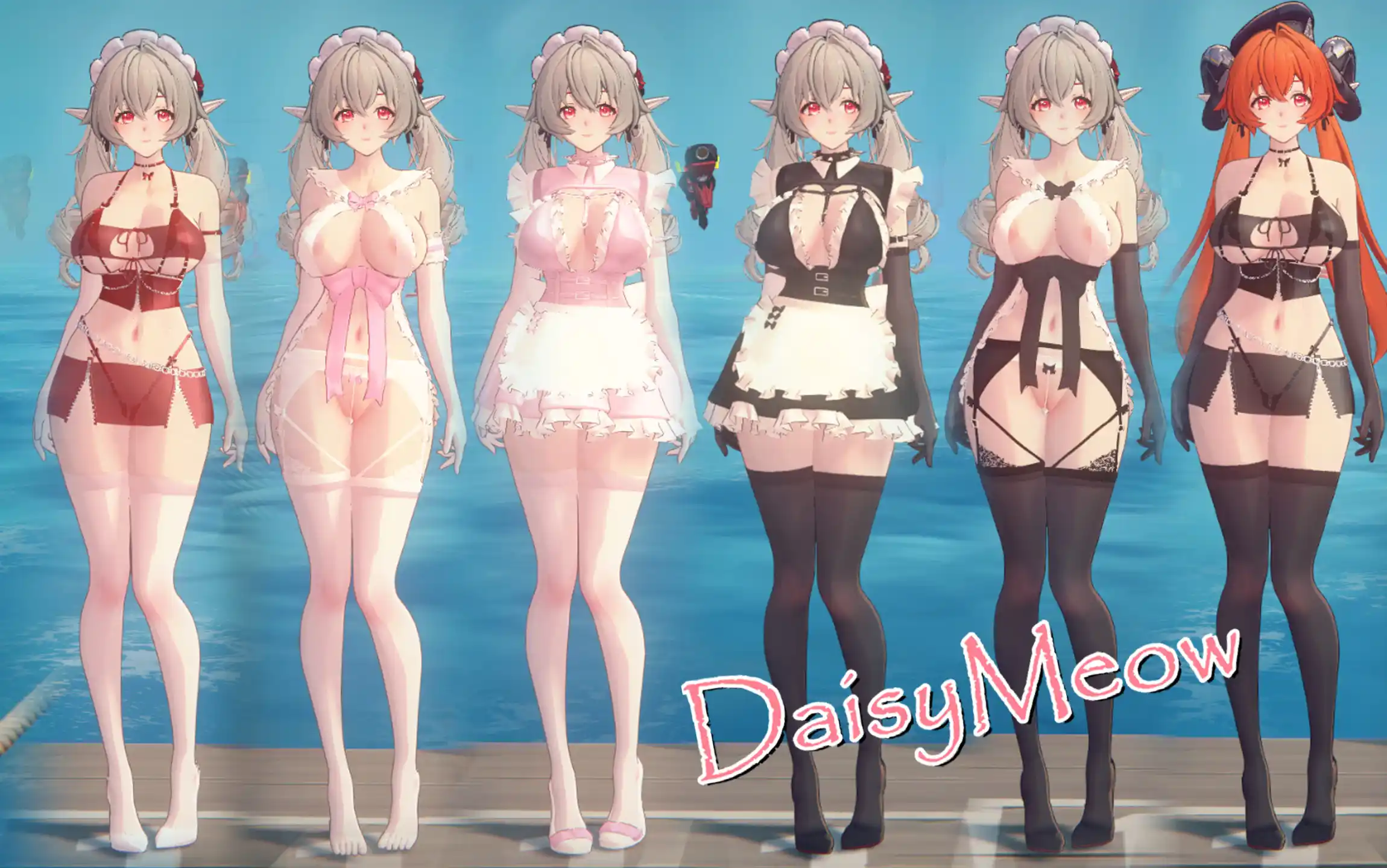 ゼンレスゾーンゼロ Orphie Battle Maid NSFW mod