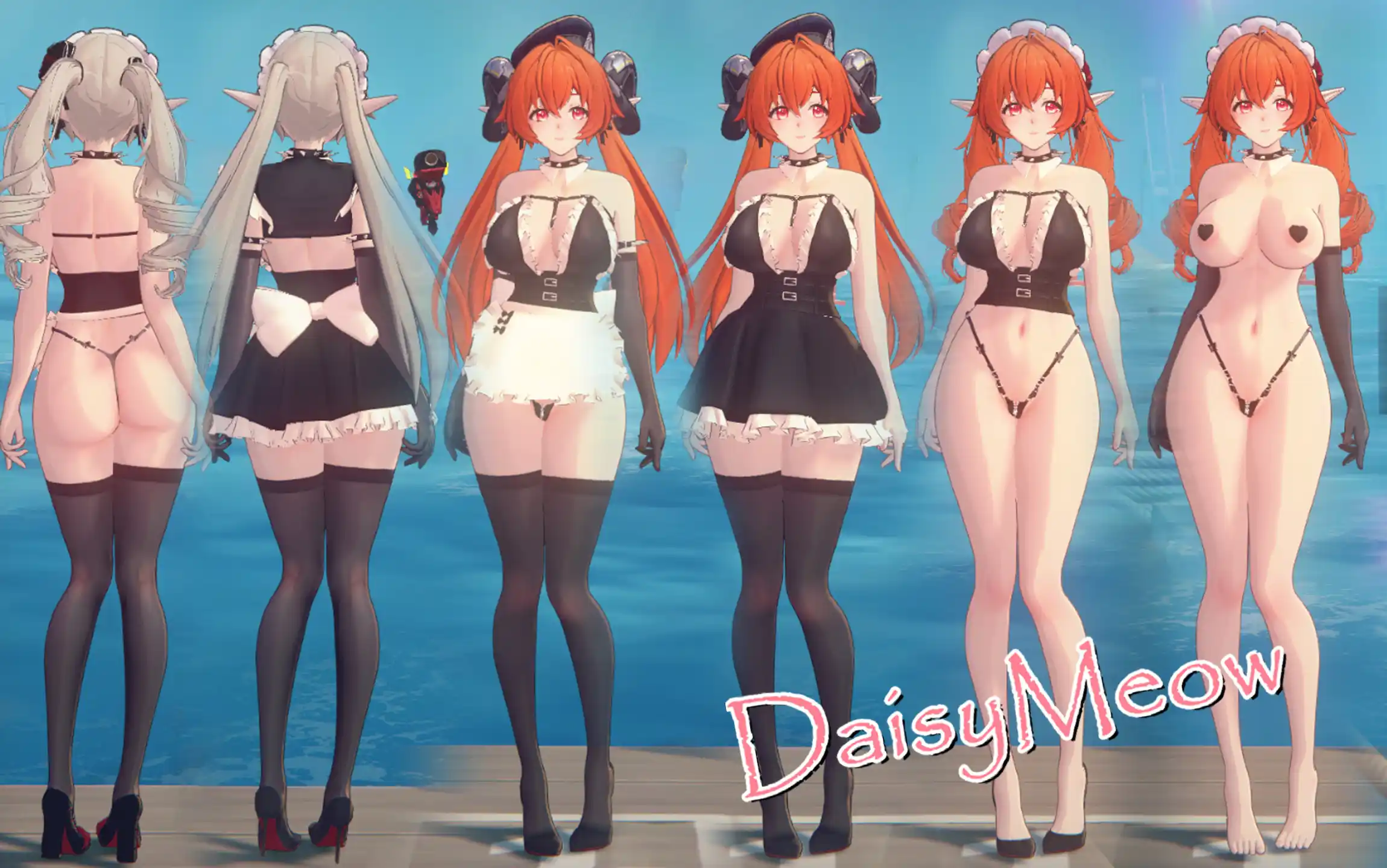 ゼンレスゾーンゼロ Orphie Battle Maid NSFW mod