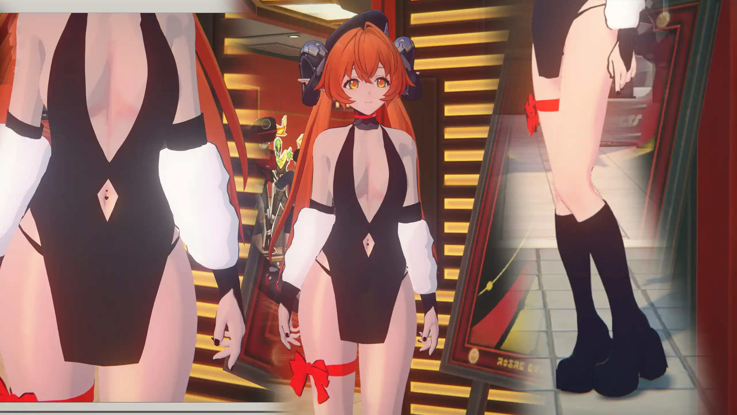 ゼンレスゾーンゼロ Orphie Short Dress mod