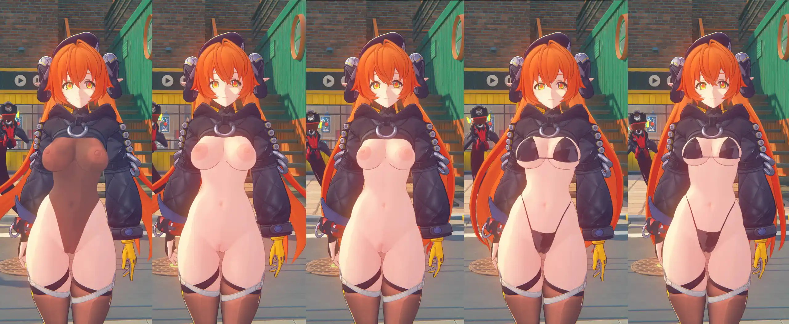 ゼンレスゾーンゼロ Orphie NSFW Nude and Outfit Toggles mod