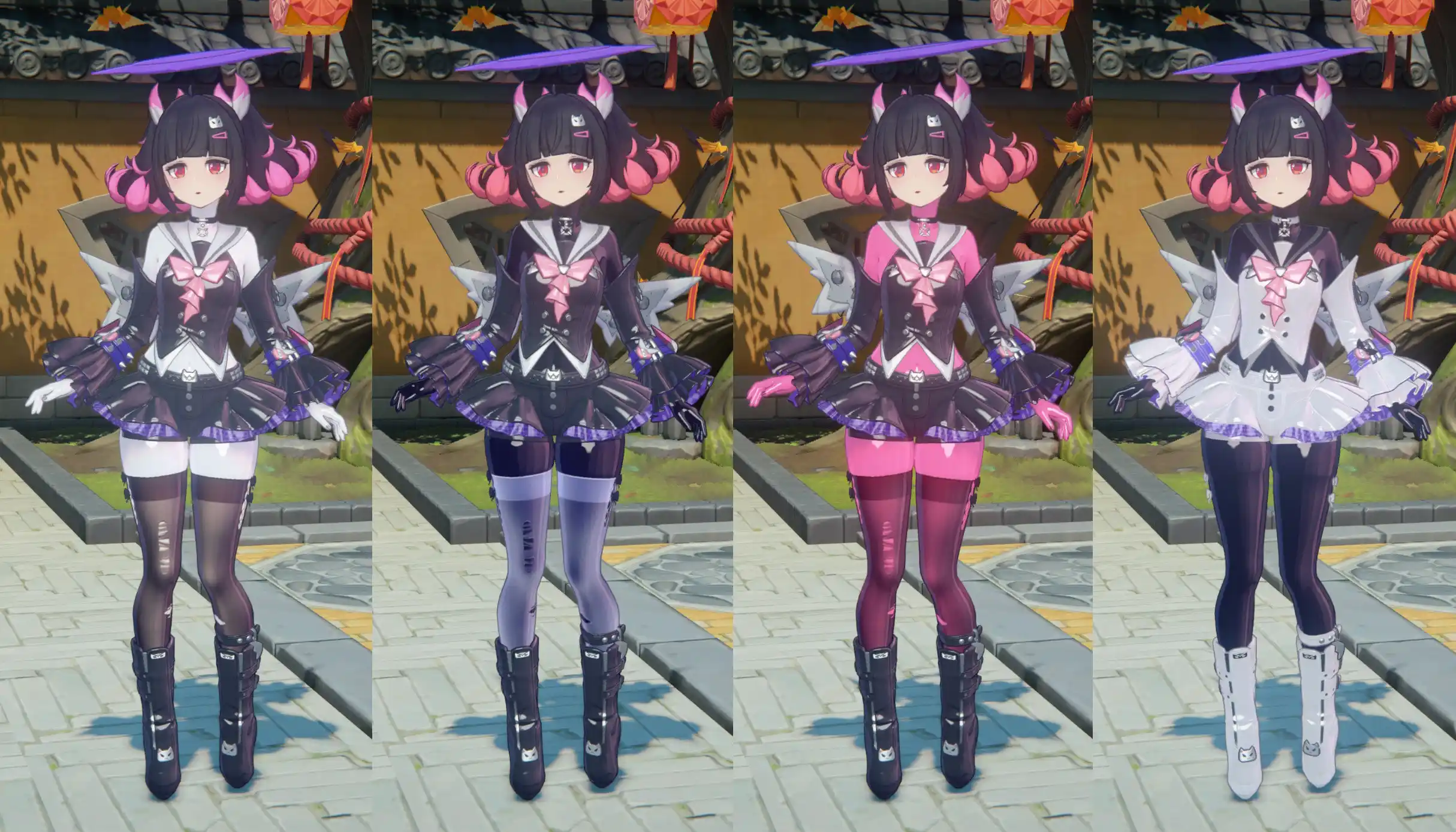 ゼンレスゾーンゼロ Nangong Recolor & High Heels (OG+Skin) mod