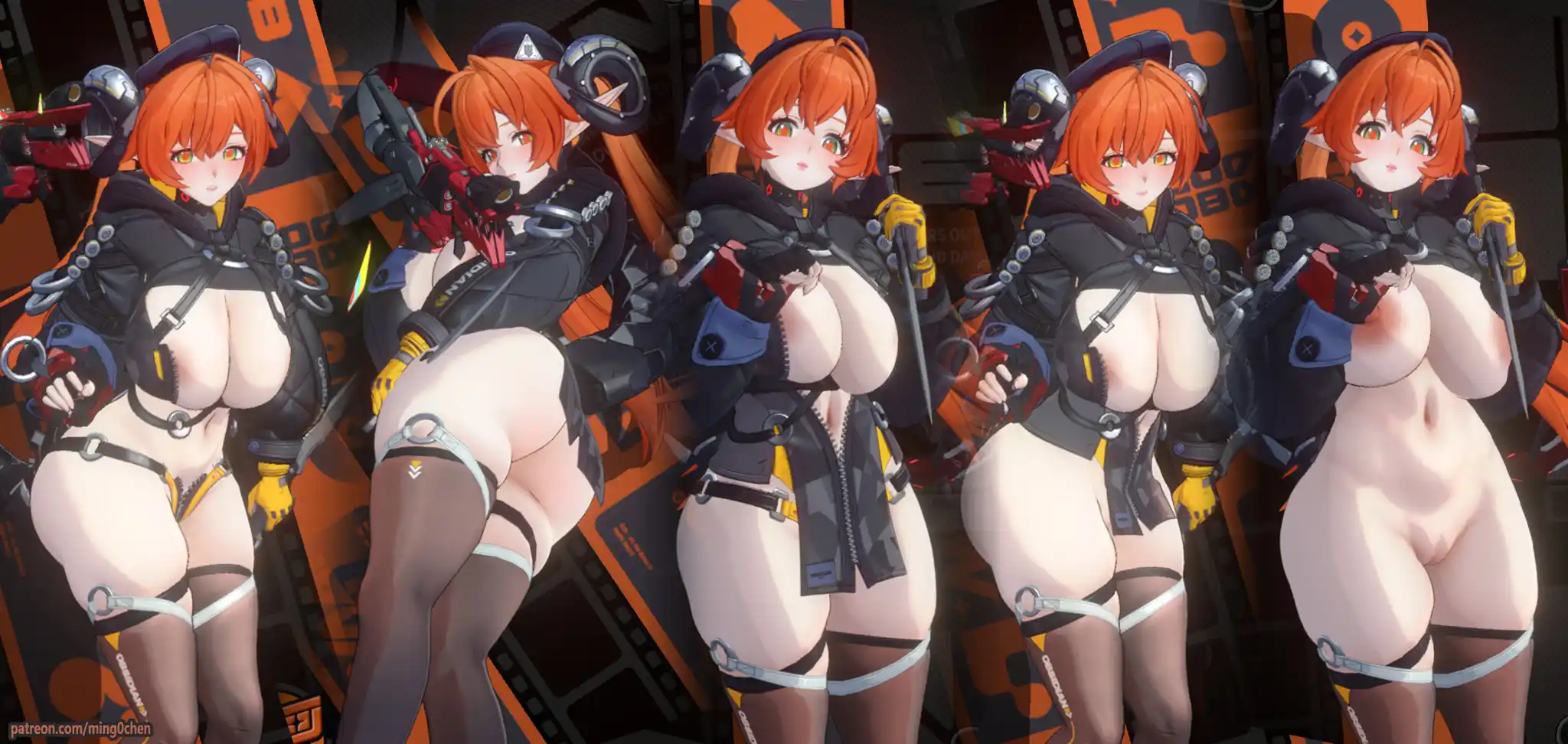 ゼンレスゾーンゼロ Orphie Thicc mod