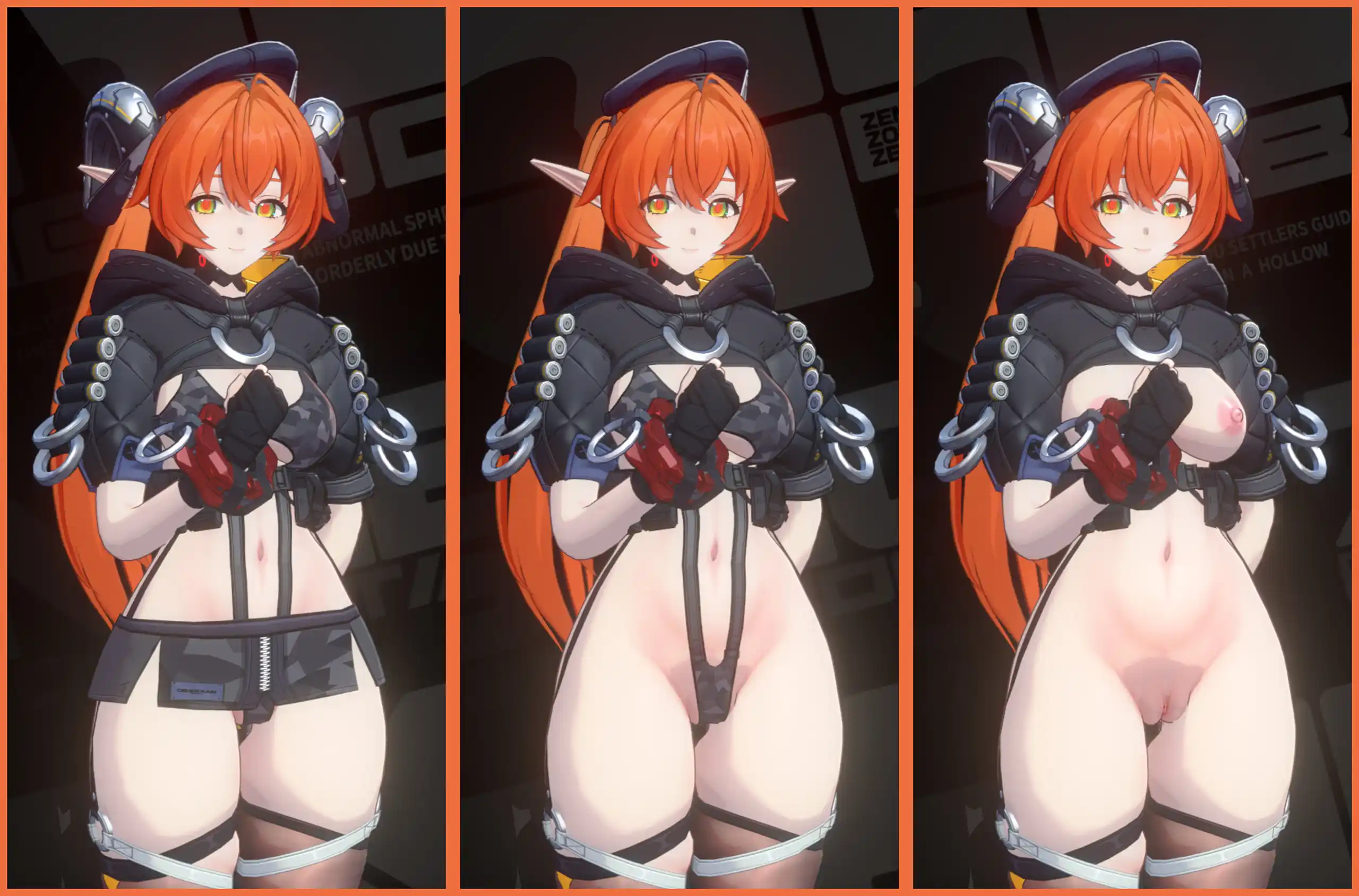 ゼンレスゾーンゼロ Orphie | Enhanced, Nude mod