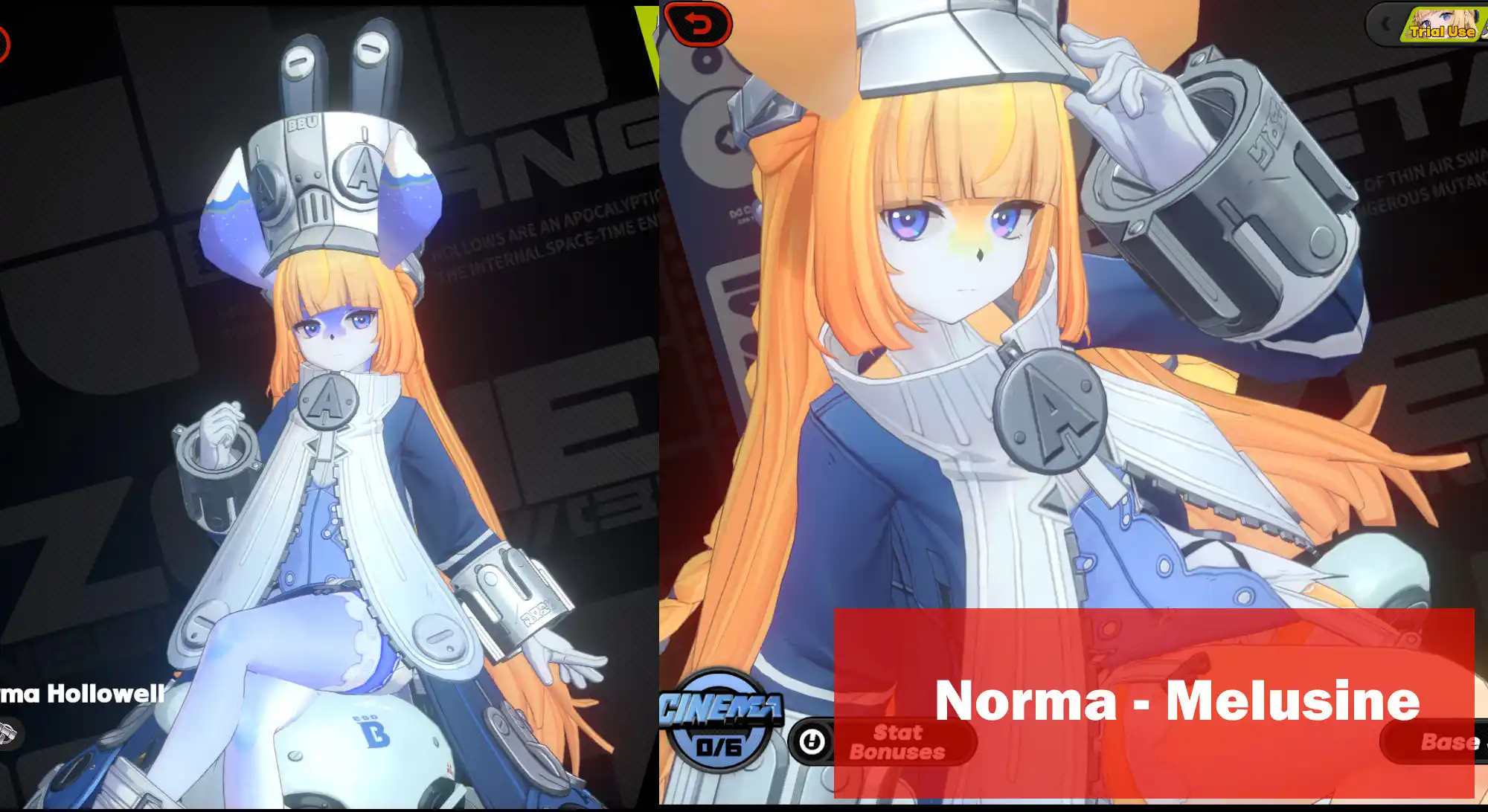 ゼンレスゾーンゼロ Norma Melusine mod