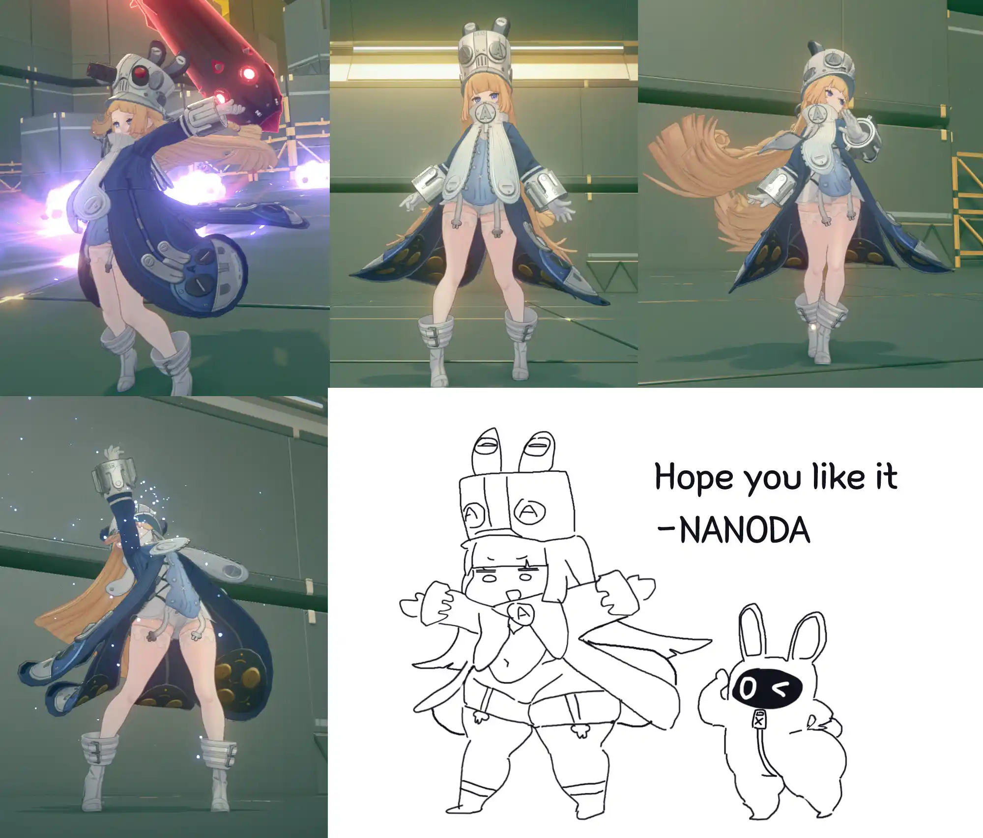 ゼンレスゾーンゼロ Norma Thigh mod