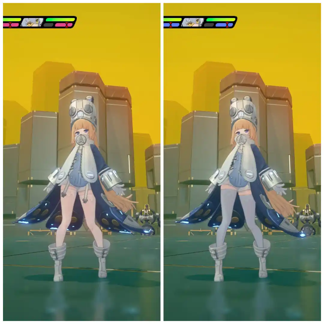 ゼンレスゾーンゼロ Norma Blue Stockings mod