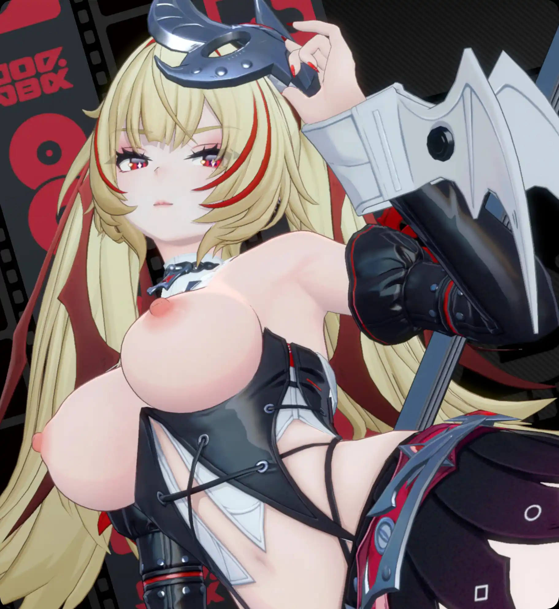 ゼンレスゾーンゼロ Claret Original model NSFW mod