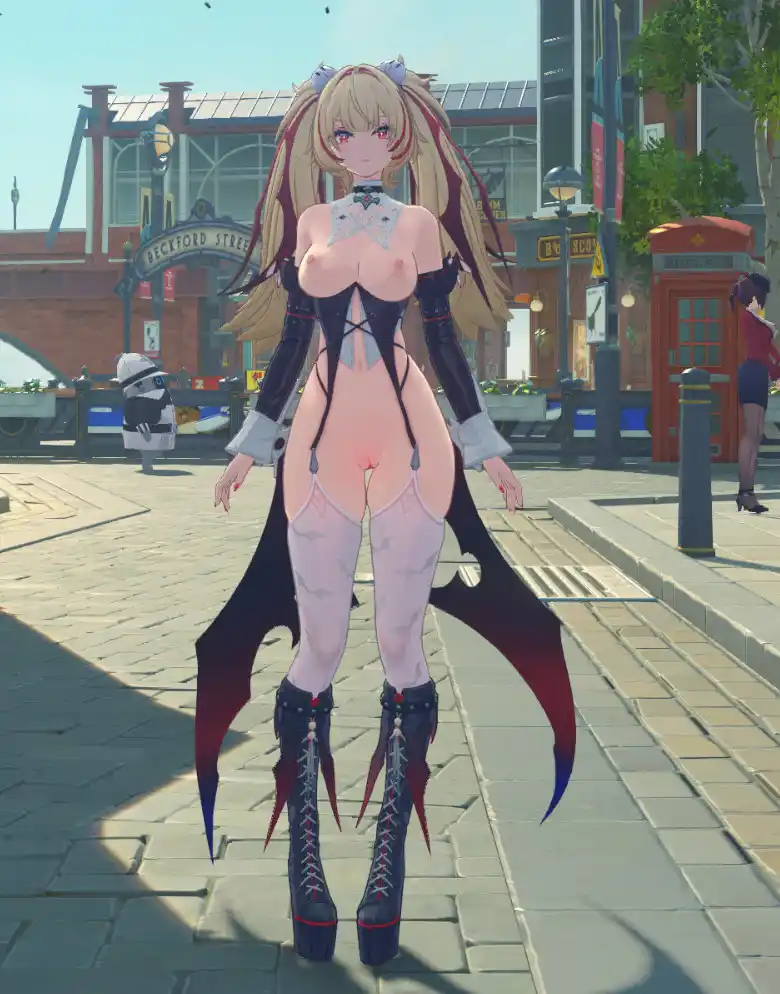 ゼンレスゾーンゼロ Claret topless and bottomless mod