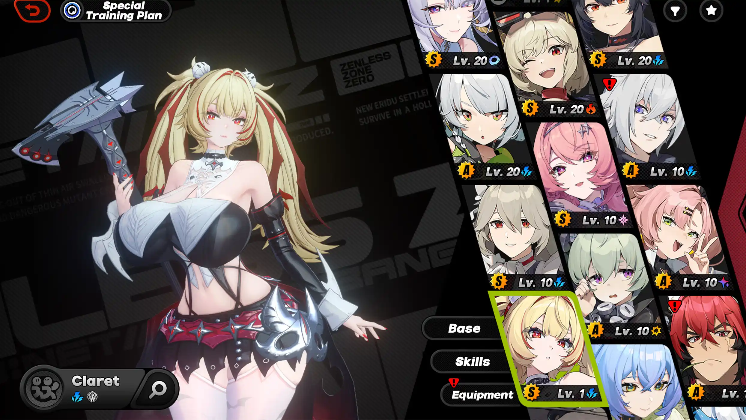 ゼンレスゾーンゼロ Curvy Claret mod