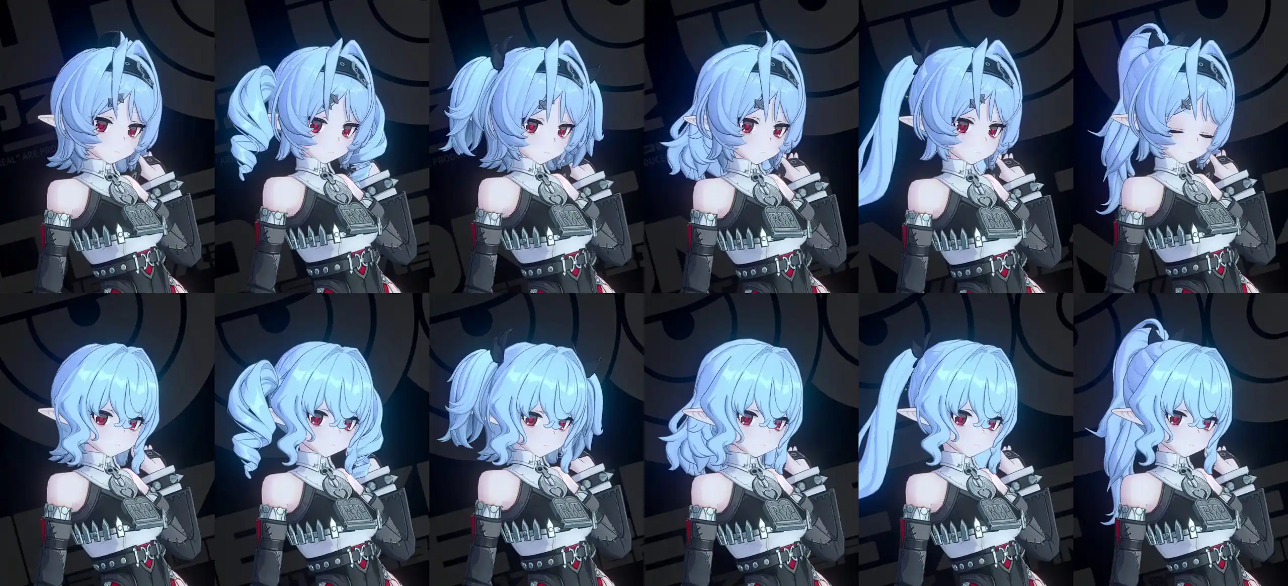 ゼンレスゾーンゼロ Roxy - Face, Hair & Glasses mod