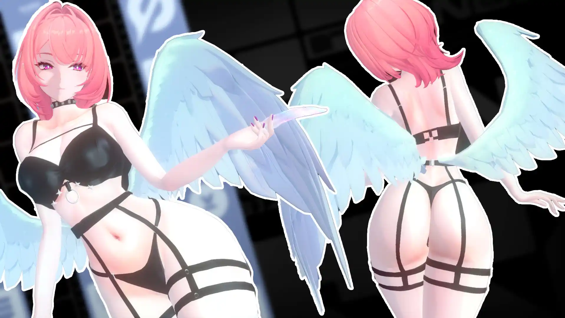 ゼンレスゾーンゼロ Remielle Latex Harness mod