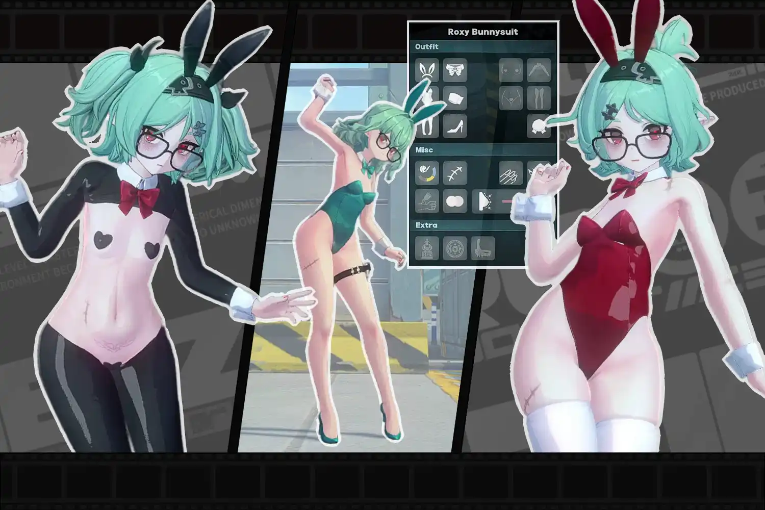 ゼンレスゾーンゼロ Roxy - Bunnysuit mod