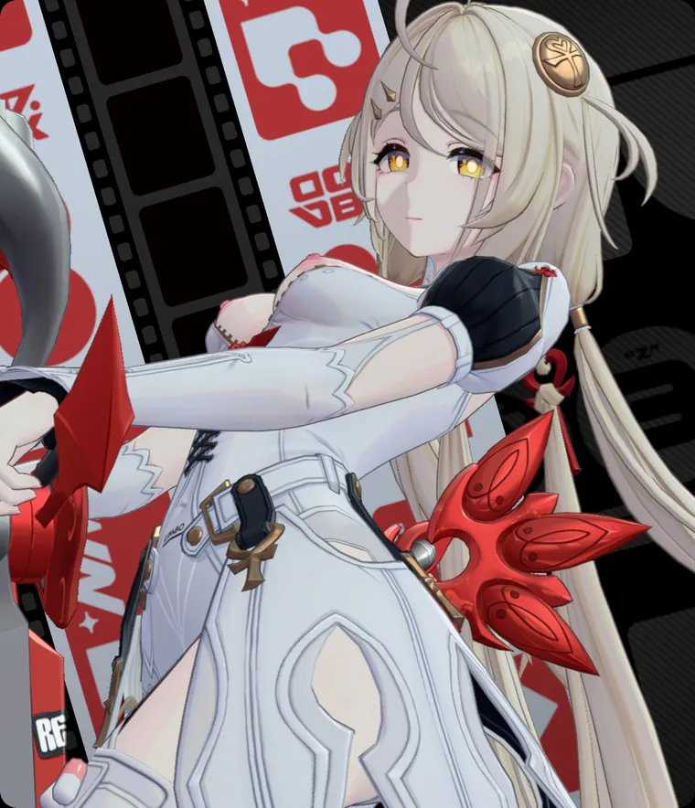 ゼンレスゾーンゼロ フィオニー Phoenix Original model NSFW mod 1