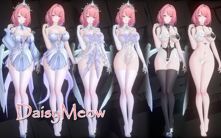 ゼンレスゾーンゼロ レミエール Remielle OG & Cocktail Dress & Lingerie NSFW mod