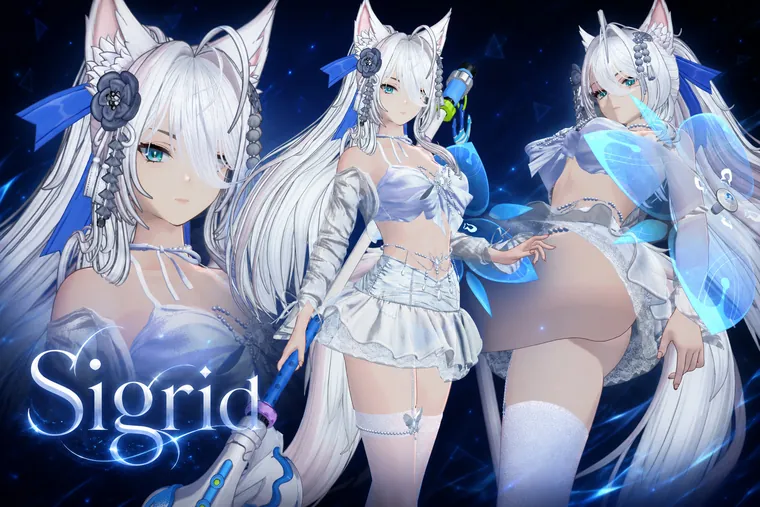 ゼンレスゾーンゼロ シグリッド Sigrid  swimskirt mod 1