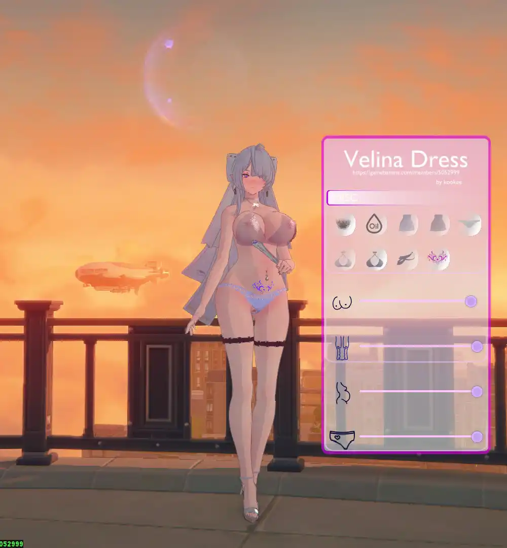 ヴェリナ Velina Dress Outfit mod